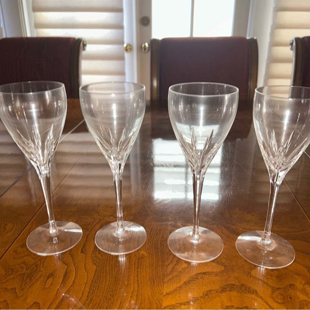 Lenox Firelight Clear Crystal Wine Glass Set of 4